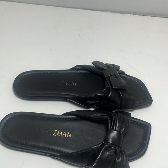 Stuart Weitzman
Sofia bow-embellished slides(worn) - Picture 5 of 9